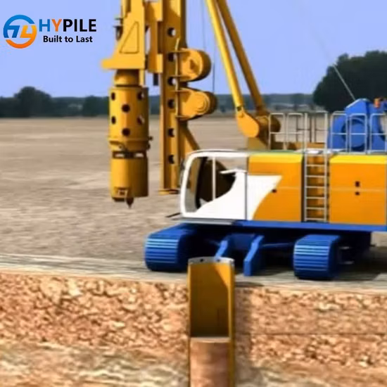Casing with Drive Adaptor for Piling Machine