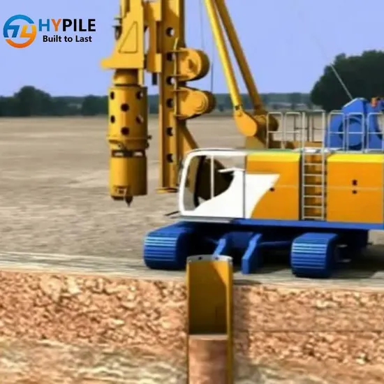 Casing with Drive Adaptor for Piling Machine