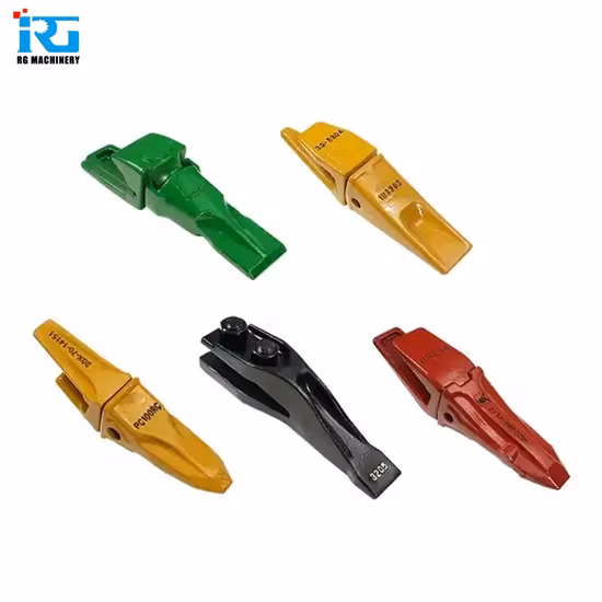 Denti della benna in fusione di acciaio per escavatore, tutti i tipi di denti della benna dell'escavatore 19570